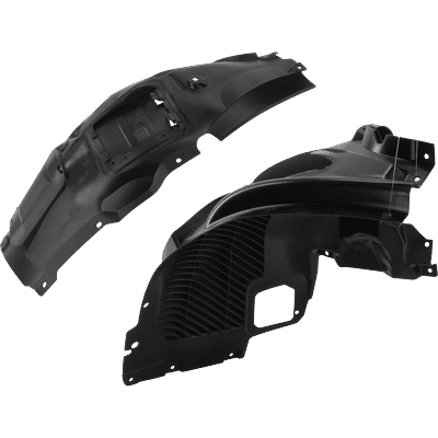Replacement Fender Liner, Front, Driver & Passenger Side, 1-year unlimited-mileage warranty SET-RB22210097