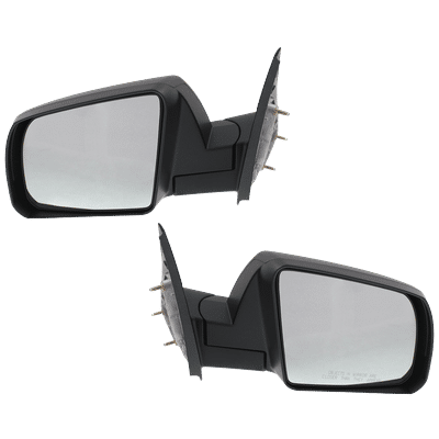 JC Whitney Mirror Textured Black, Driver & Passenger Side, 1-year limited warranty SET-JTY120R