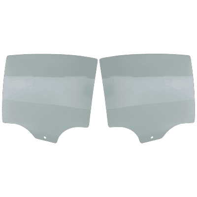 JC Whitney Door Glass, Rear, Driver & Passenger Side, 1-year unlimited-mileage warranty SET-JRB48130019