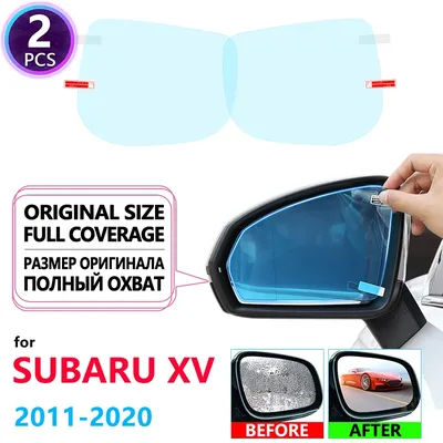Film anti-buée pour rétroviseur de voiture, couverture complète, accessoires anti-pluie, Subaru XV Crosstrek, WRX STI 2011 ~ 2020, 2012, 2014, 2016, 2018