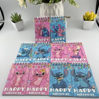 TEMU 10pcs Stitch Notepad, Weekly Planner Notepad Daily Plan Notepad Mini Notepad, Suitable For Gifts Valentine's Day And Other