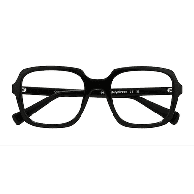 Unisex s square Black Eco Friendly,Plastic Prescription eyeglasses - Eyebuydirect s Coonrod