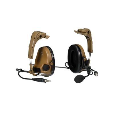 3M VI NIB Headset w/IHPS Attachment Dual Lead Coyote Brown MT20H682HPS-19N CY