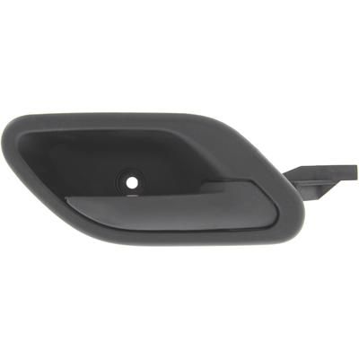 Replacement Interior Door Handle Textured Black, Front, Passenger Side, 1-year unlimited-mileage warranty REPB462181