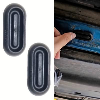 TEMU 2pcs Rubber Drain Plug Grommet Compatible With Vw Golf Mk3 Mk4 Mk5 Mk6, Transporter, Caddy, Tiguan, Up, For , Octavia, Citigo, For Seat Alhambra, Altea, Mii, - Chassis Seal N91055001