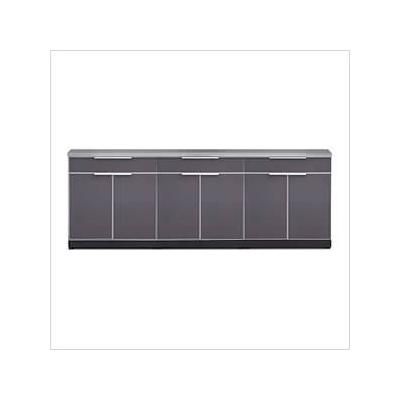 NewAge Outdoor Kitchens Aluminum Slate 4-Piece Outdoor Kitchen Set with Countertops and Covers