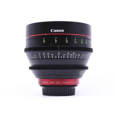 Used Canon Cn-E 50mm T1.3 L - EF Fit