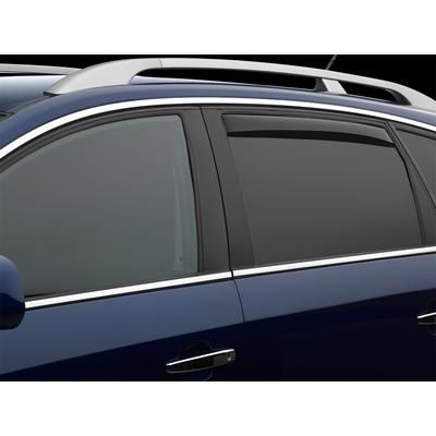 Weathertech Window Visor Acrylic Dark Smoke In-Channel Mount Type Deflector Series, Rear, Lifetime limited warranty 831052IM