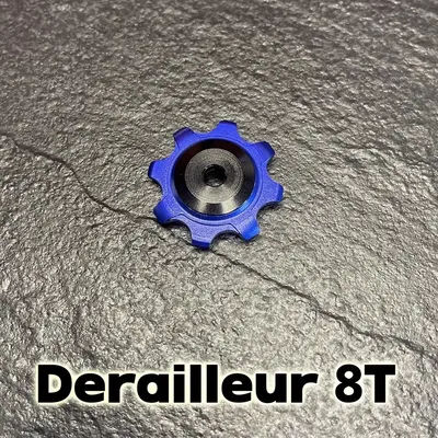 UnionJack For Brompton A/C/P/T Line Folding Bicycle Wide and Narrow Tooth Pulley Derailleur CNC Aluminum Alloy UpperGuide Wheel