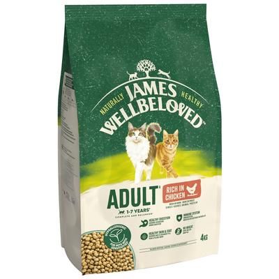 4kg Chicken James Wellbeloved Adult Dry Cat Food