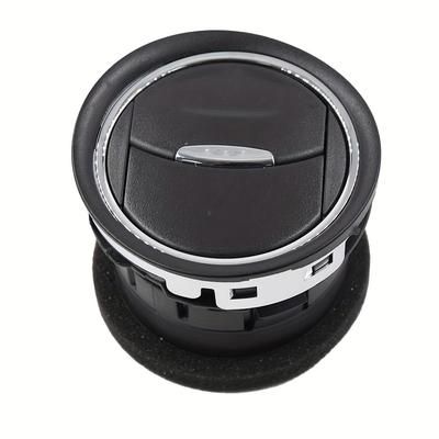 TEMU A Black/silvery Air Conditioning Vent Grille Diffuser Suitable For Ford Fiesta 1697430 6m21u018b09adw