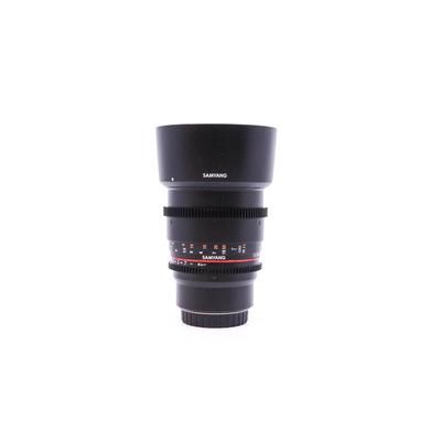 Used Samyang 85mm T1.5 - Micro Four Thirds Fit