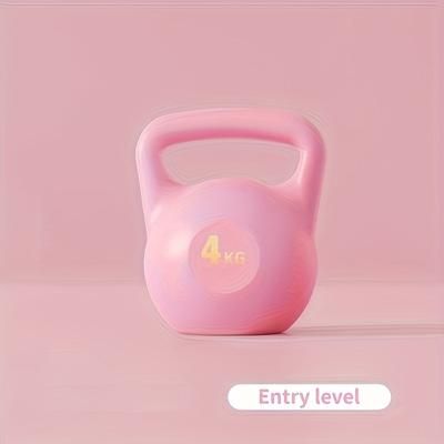 TEMU Adjustable Weight Self-filling Kettlebell - Large Capacity, Pe, Ideal For ' & Strength Training - Home Gym, Strength Training Kettlebells