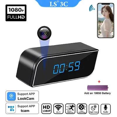 New upgraded version, 4K FHD mini camera, improved clarity, infrared night vision, mobile detection, WIFI remote viewing