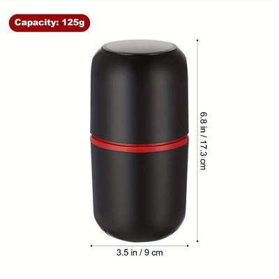 TEMU Toyandona Vanilla Grinder, Coffee Grinder, Food Service Cooking Tools, Spice Grinder With Pollen For Vanilla Nut Seeds