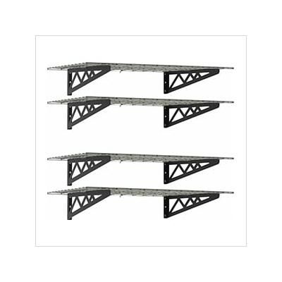 MonsterRax 48x24-Inch Wall Shelves (4-Pack)