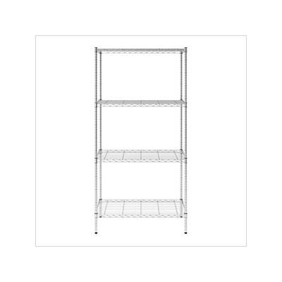 MonsterRax NSF 4-Tier Wire Shelving Rack - 36x72x18-Inch