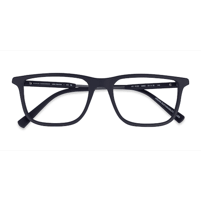 Male s rectangle Navy Eco Friendly,Plastic Prescription eyeglasses - Eyebuydirect s Armani Exchange AX3126