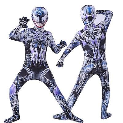 Furfante Supereroe Tuta Body Costume tutina Da serata Cosplay for Ragazzi Bambini Adulti Halloween Carnevale Feste Performance Evento / Festa