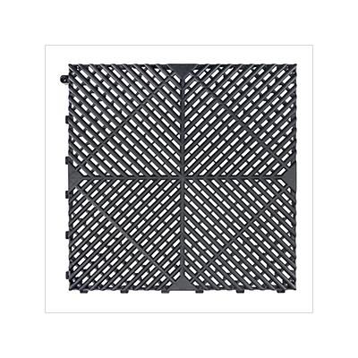 MonsterRax Black Garage Floor Tiles (48-Pack)