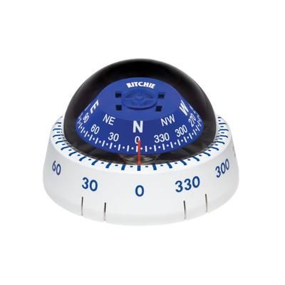 Ritchie XP-99W Kayaker Compass - Surface Mount - White XP-99W