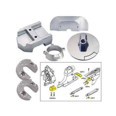 Tecnoseal Anode Kit w/Hardware - Mercury Alpha 1 Gen 2 - Zinc 20801