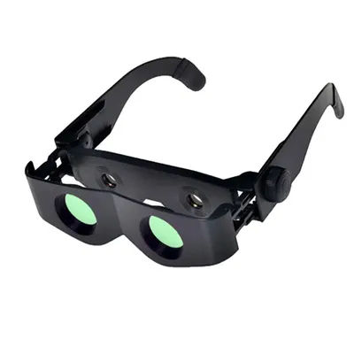 Compact Magnify Glasses Portable for Outdoor Fishing Adjustable Focus Telescope Magnifier Binoculars glasses ﻿