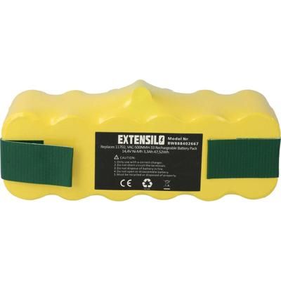 Extensilo - 1x Batterie compatible avec iRobot Roomba 800, 870, 871, 880, 872, 882, 866, 876, 882E,