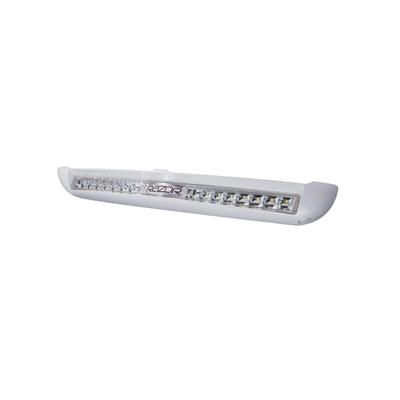 Lumitec Razor 10000 Lumens LED Flood Light Bar w/ White Housing /Inverted Logo Flush Mount 101590