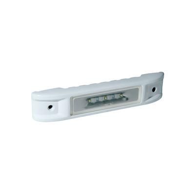 Lumitec Ibiza 1000 Lumens LED Engine Room Dimming Light White Finish Blue/White 101522