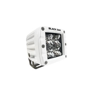 Black Oak LED Pro Series 2in LED Flood Pod Light White 2FM-POD10CR