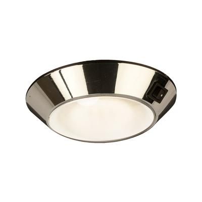 Sea-Dog Plastic LED Dome Day/Night Light Clear/Red Bulb Chrome Plastic 401755-1