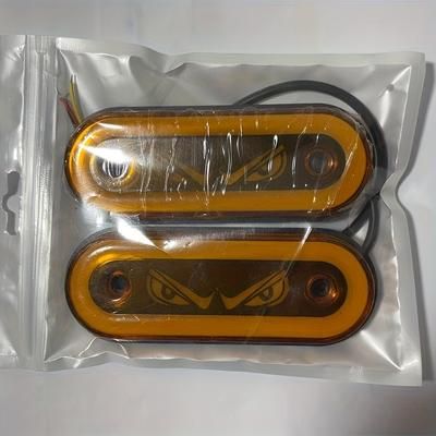 TEMU Car Led Strip Light Decorative Lamp Lights Led Light Bar Dynamic Demon Eye Lights External Light 24v Led