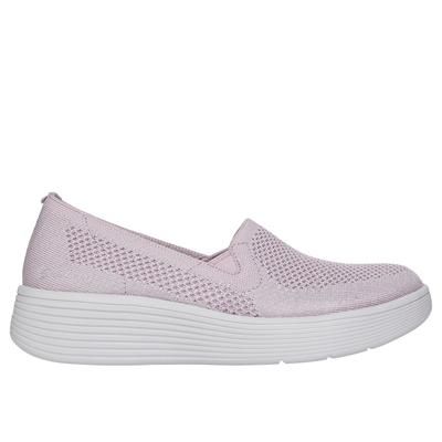 Skechers Women's Relaxed Fit: Arch Fit Laguna - Adore Her Slip-On Shoes | Size 8.0 | Lavender | Textile | Vegan | Machine Washable