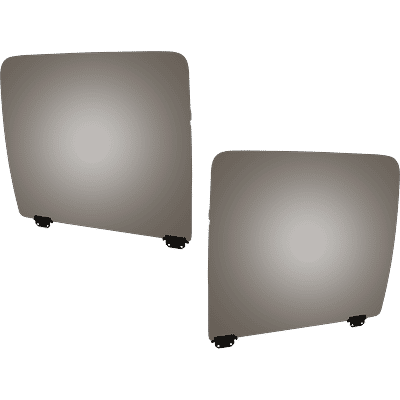 JC Whitney Door Glass, Rear, Driver & Passenger Side, 1-year unlimited-mileage warranty SET-JRF48130005