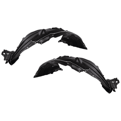 Replacement Fender Liner, Front, Driver & Passenger Side, 1-year unlimited-mileage warranty SET-RH22210219Q