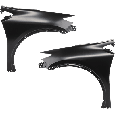 Replacement Fender Steel Primed, Front, Driver & Passenger Side, 1-year unlimited-mileage warranty SET-RT22010041Q