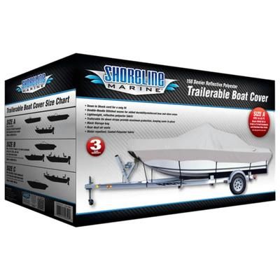 Shoreline Marine Boat Cover Boat Cover 14-16ft V-Hull SLBCA