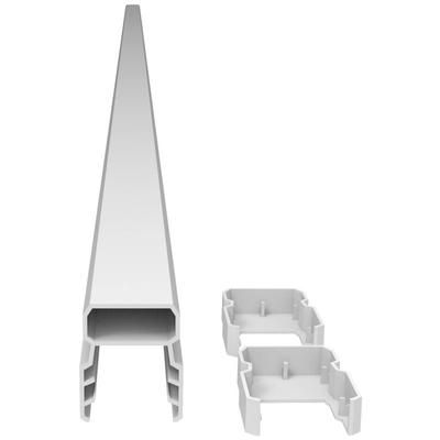 RDI Avalon Aluminum Top Rails 8 Foot - White - Tristan