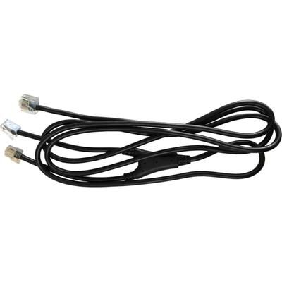 Spracht Electronic Hook Switch Cable (Ehs) For The Zum Maestro Dect Headsets For Aastra Phones (Ehs-2004) - Phone Cable For Ip Phone, Headset - Black