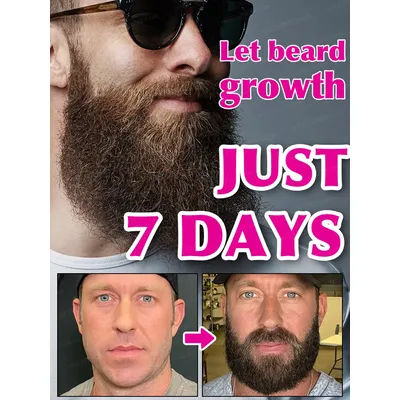 Beard growth essence. It helps your beard grow quickly, and is a must-have for mature men. It makes you look more manly and is e