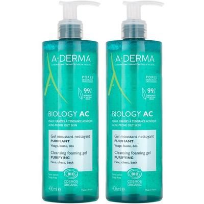 A-Derma Biology AC Gel Detergente 400ml - Pelle grassa a tendenza acne