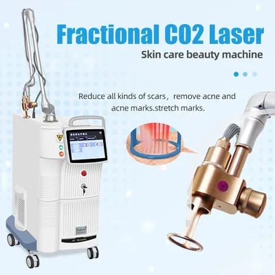 2025 Co2 Fractional Skin Co2 Gesicht Treatment Machine 10600nm Newest Lase Beaut Machine For Resuacing Acne Scars