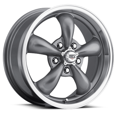 REV Wheels Wheel Aluminum Gray, 1 Year Limited Warranty 100S-2807300