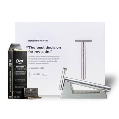 HENSON - Set completo di rasoi sicurezza L'esperienza Henson 1 St