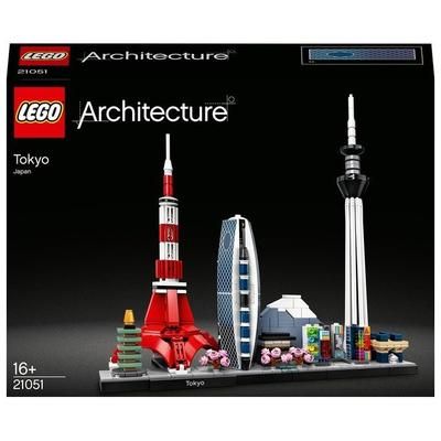 LEGO Architecture Tokyo Modellino da Costruire, Progetto Fai Te Collez