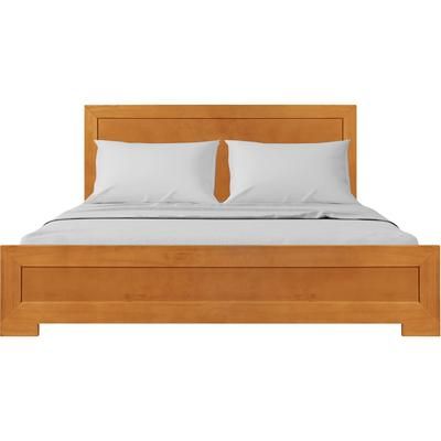 Oxford Platform Bed, Walnut, Twin by Camden Isle in Cherry (Size TWIN)