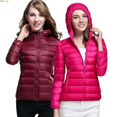 Veste légère à capuche pour femme, manteaux pour femmes, rouge, bleu, kaki, vert, disponible, taille européenne S-XXL, hiver 2026