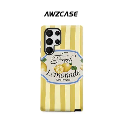 Frizzante Phone Case For Samsung Galaxy S20FE S23Ultra S24Plus Luxury Double-layer Two in One Back