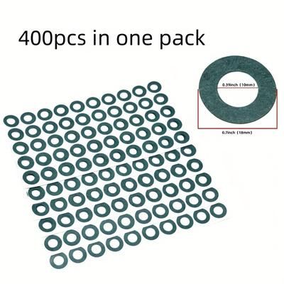 TEMU 400pcs Self-adhesive Solid/hollow 18650 Battery Insulation Pads, 18650 Battery Insulation Rings, 18650 Highland , Insulation Pad Circles, Single-sided Adhesive Batteries, Highland